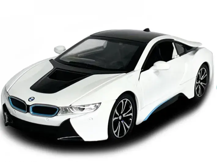 Машинка Rastar BMW I8 1:24 метал білий 56500 - фото 6