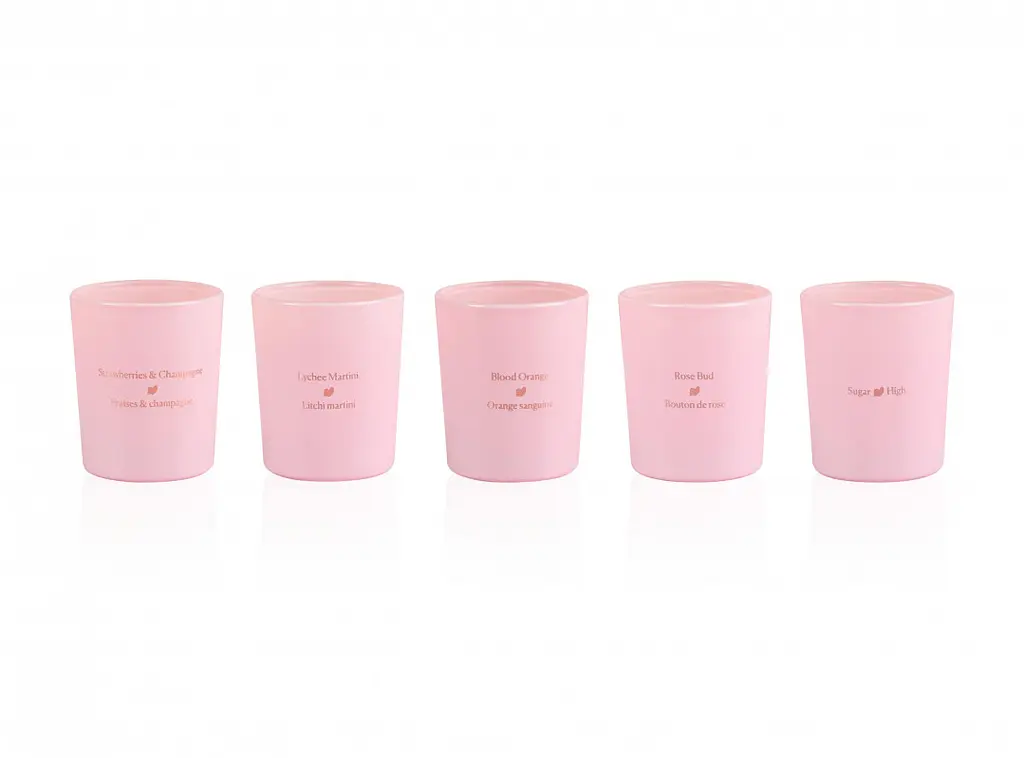 Набір масажних свічок 5 ароматів-афродизіаків Mini Massage Candles Collection, 5 х 35 г HighOnLove (Канада) HighOnLove HOL20153 102986 - фото 2