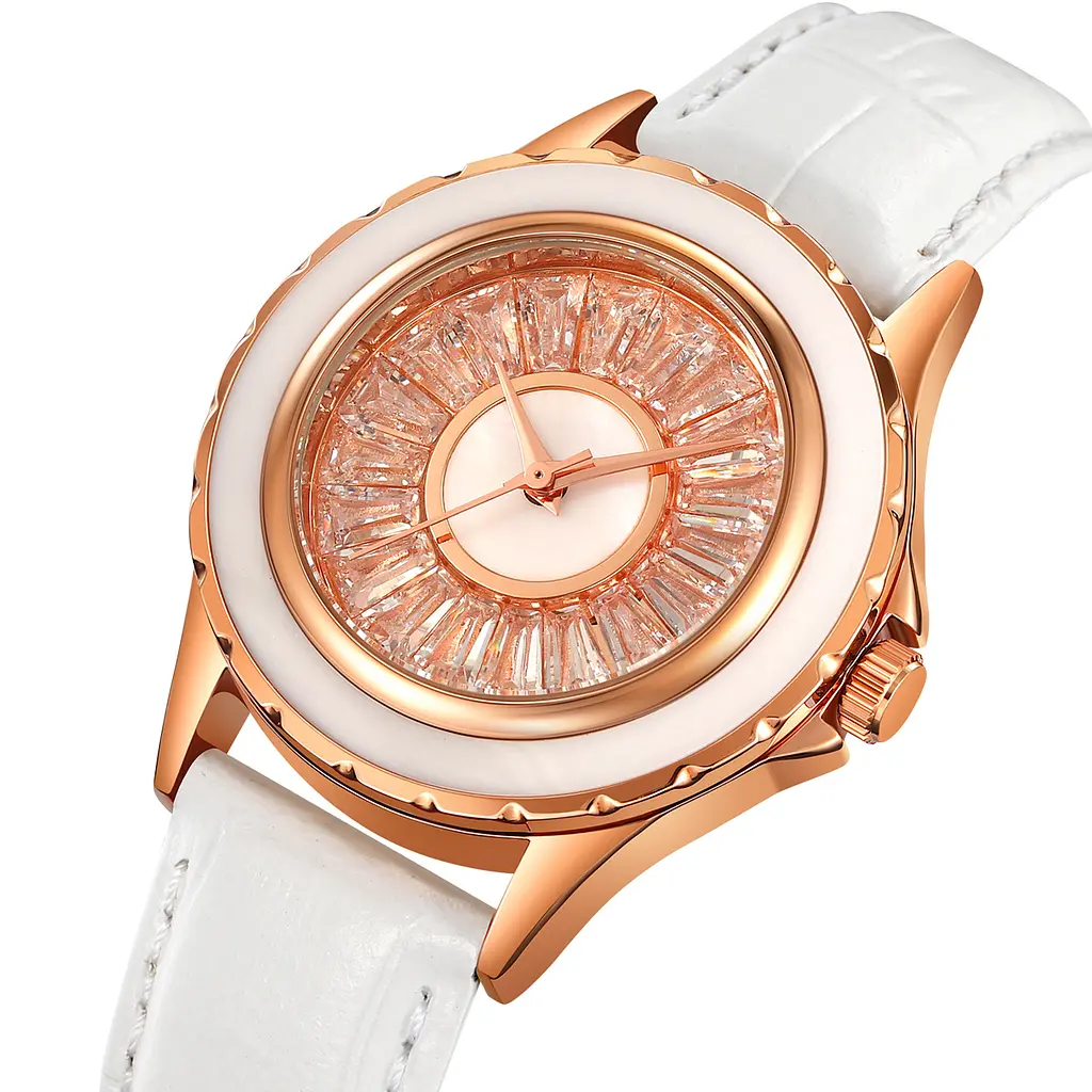 Жіночий наручний годинник 2172RGWT Rose Gold-White Skmei acs0030199 - фото 2