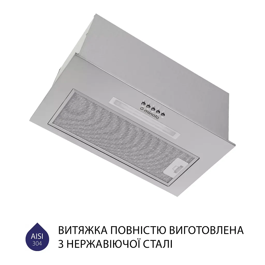 Витяжка повновбудована Minola HBI 5623 I 1000 LED - фото 4