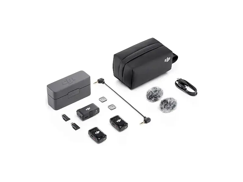 Мікрофонна радіосистема DJI Mic 2 (2 TX + 1 RX) (CP.RN.00000325.01) - фото 5