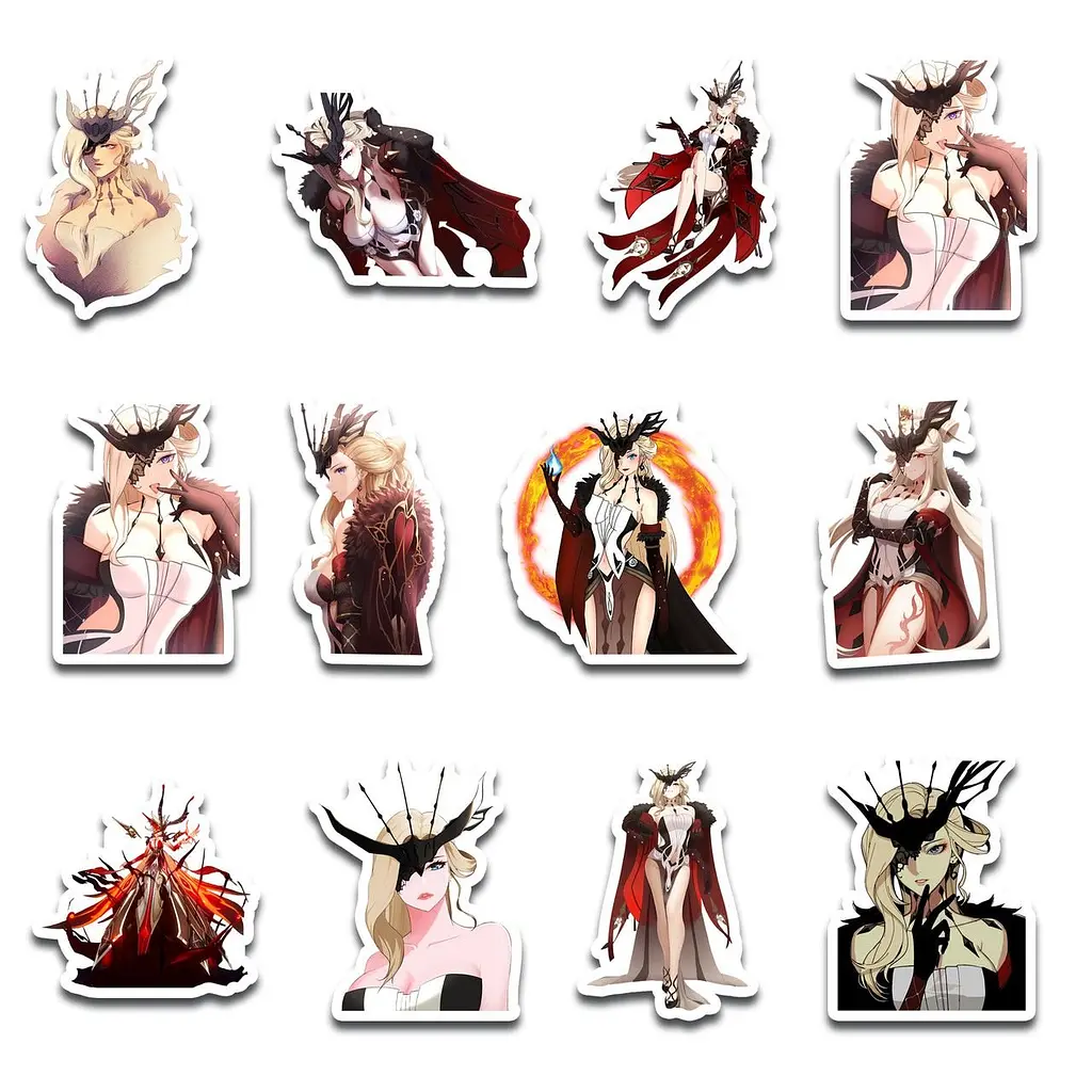 Стікерпак GeekLand Genshin Impact Signora 45 штук (SP GI SA 01) - фото 4