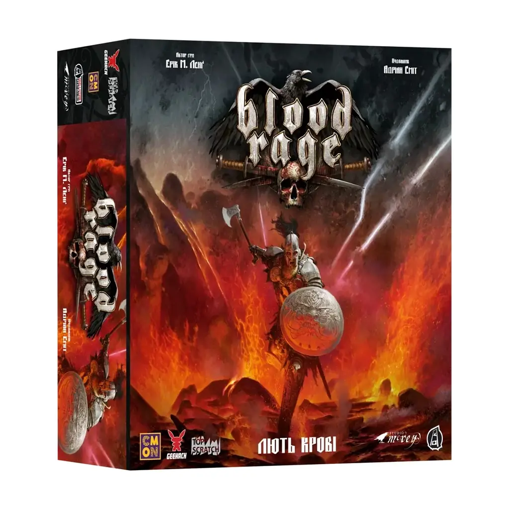 Настільна гра Geekach Games Лють крові (Blood Rage) (GKCH151BR)