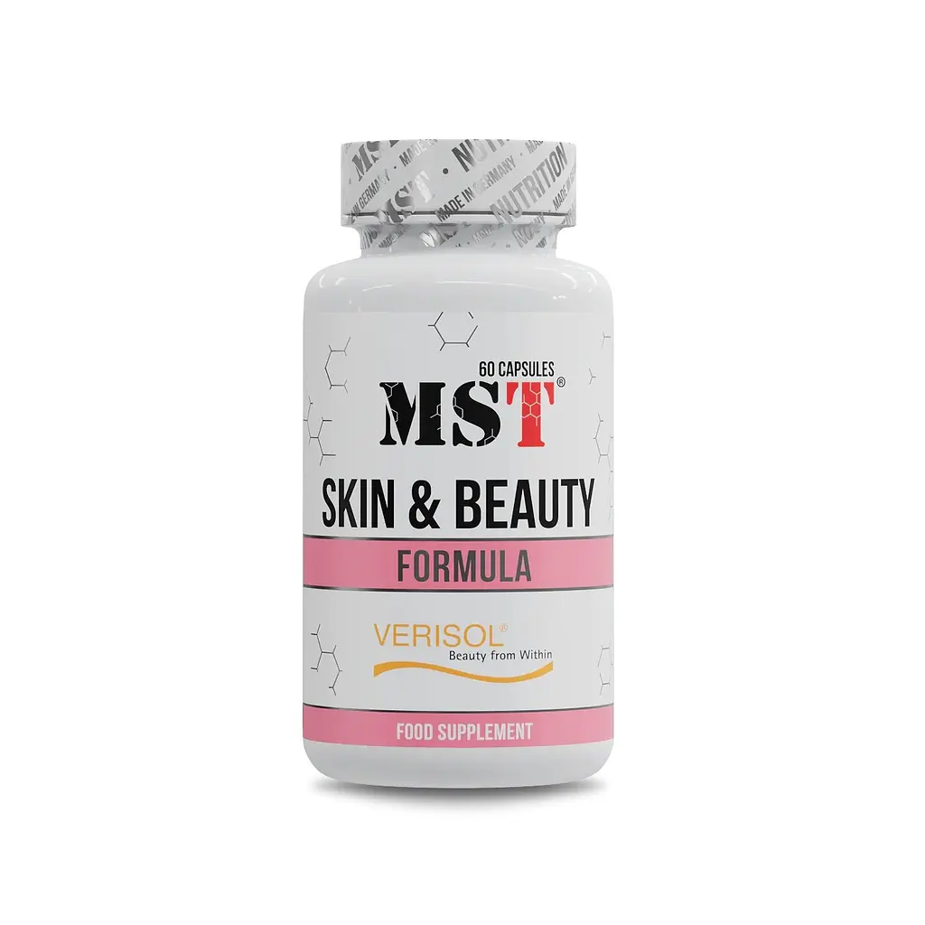 Колагенові пептиди Skin Beauty Formula, 60 капсул MST Nutrition vit0004205
