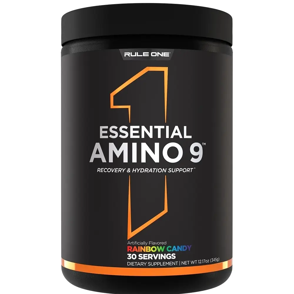 Амінокислота Essential Amino 9, 345 грам Райдужна цукерка Rule 1 fit0024209