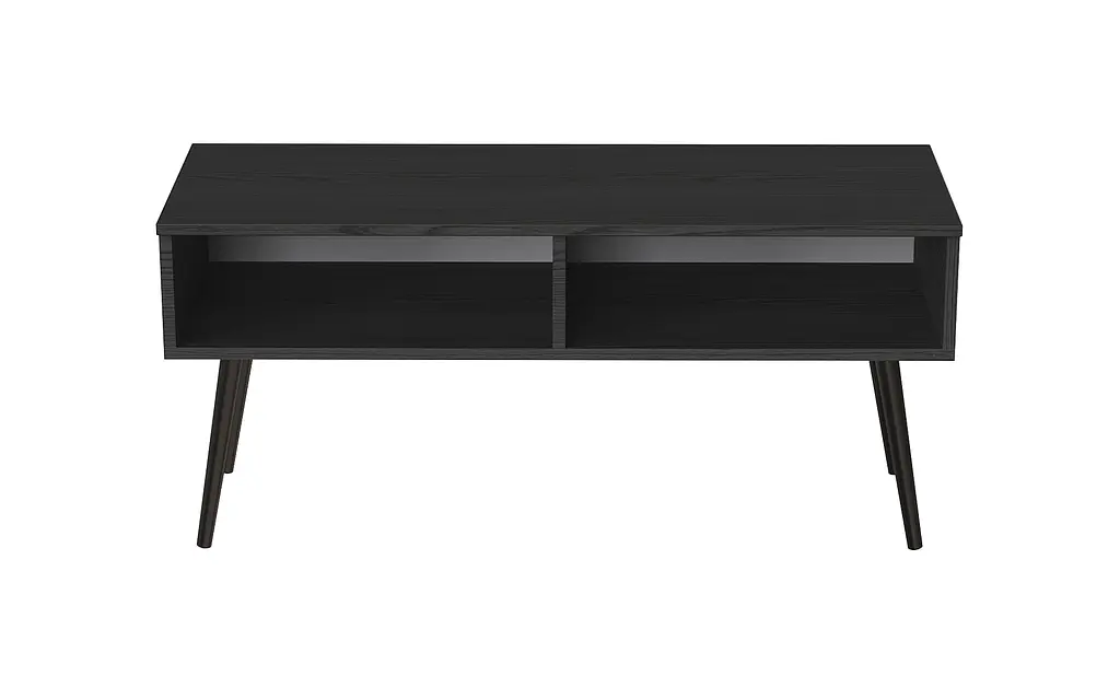 Тумба под ТВ Невада Ferrum-decor 45x100x38 Черный металл ДСП Сосна Кембра 16 мм (FRD-106720) - фото 5