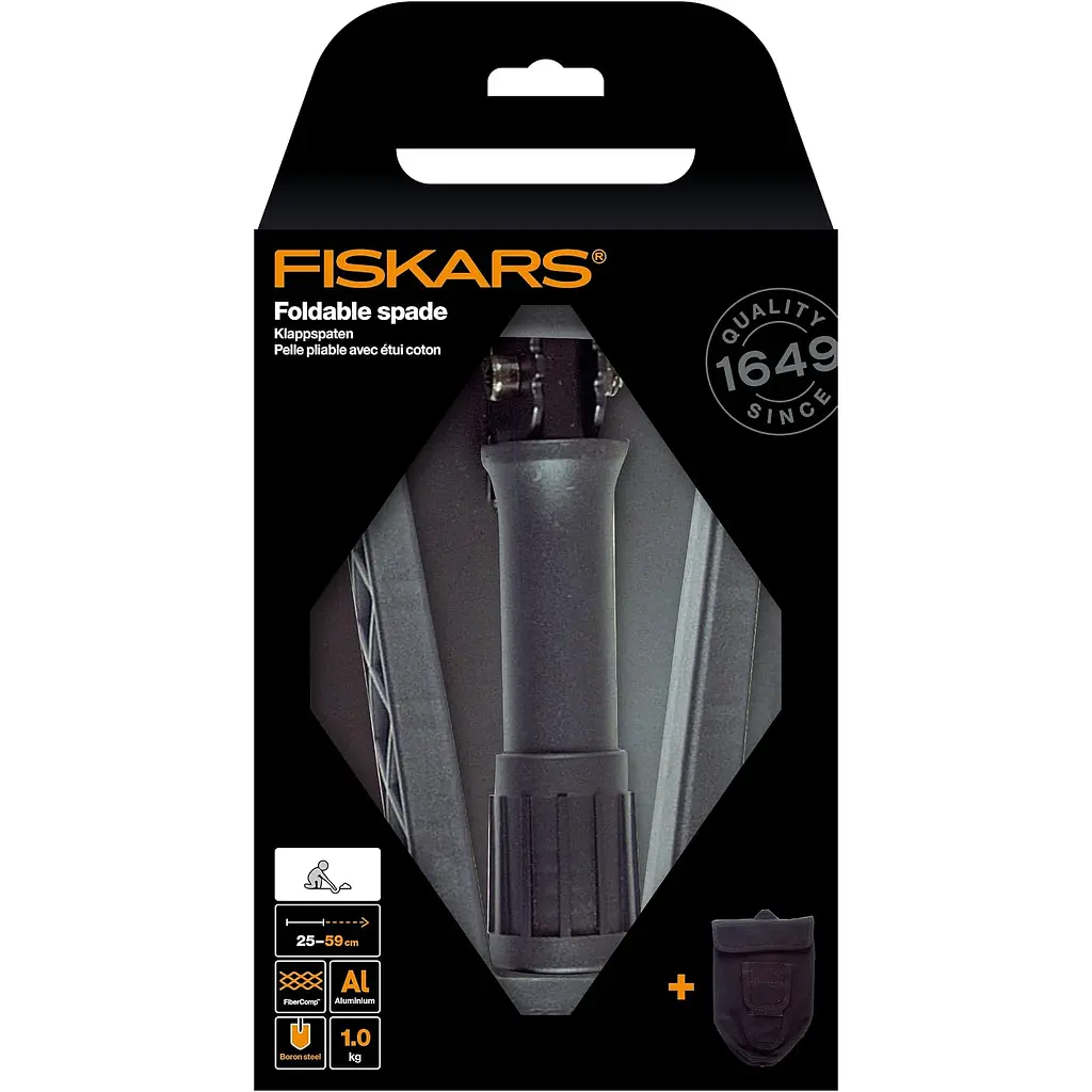 Універсальна складна лопата Fiskars 131320 (1000621) - фото 6