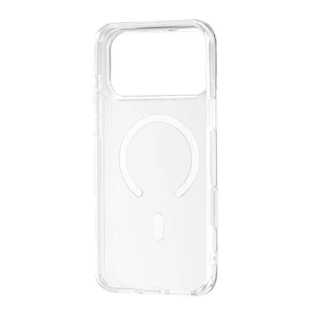 Чохол Silicone Clear Case with MagSafe iPhone 17 Pro Max Transparent - фото 2