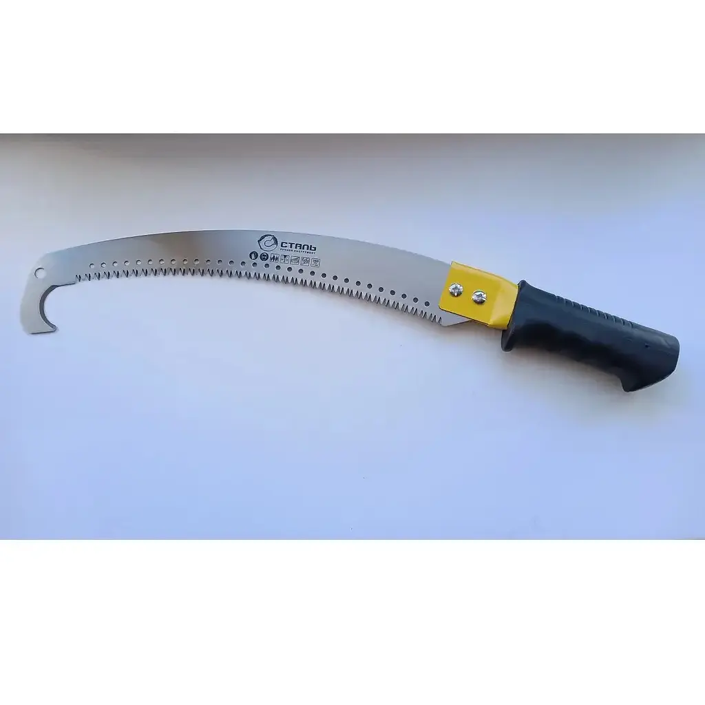 Ножівка садова Сталь вигнута 1 крюк 350 мм (137317) - фото 3