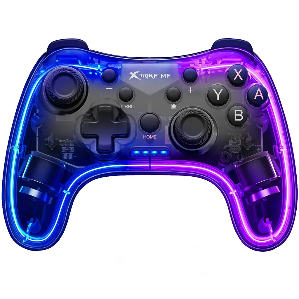 Геймпад Xtrike Me GP-52 бездротовий Bluetooth RGB PS4/IOS/Android/PC/Nintendo - фото 4