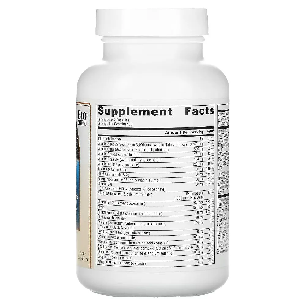 Вітаміни та мінерали Source Naturals Life Force Multiple, 120 капсул - фото 2