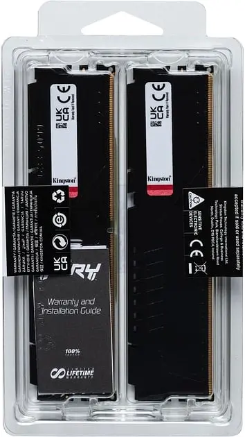 Пам'ять ПК DDR5 16GB KIT (8GBx2) 5200 FURY Beast Kingston teh0014351 - фото 4