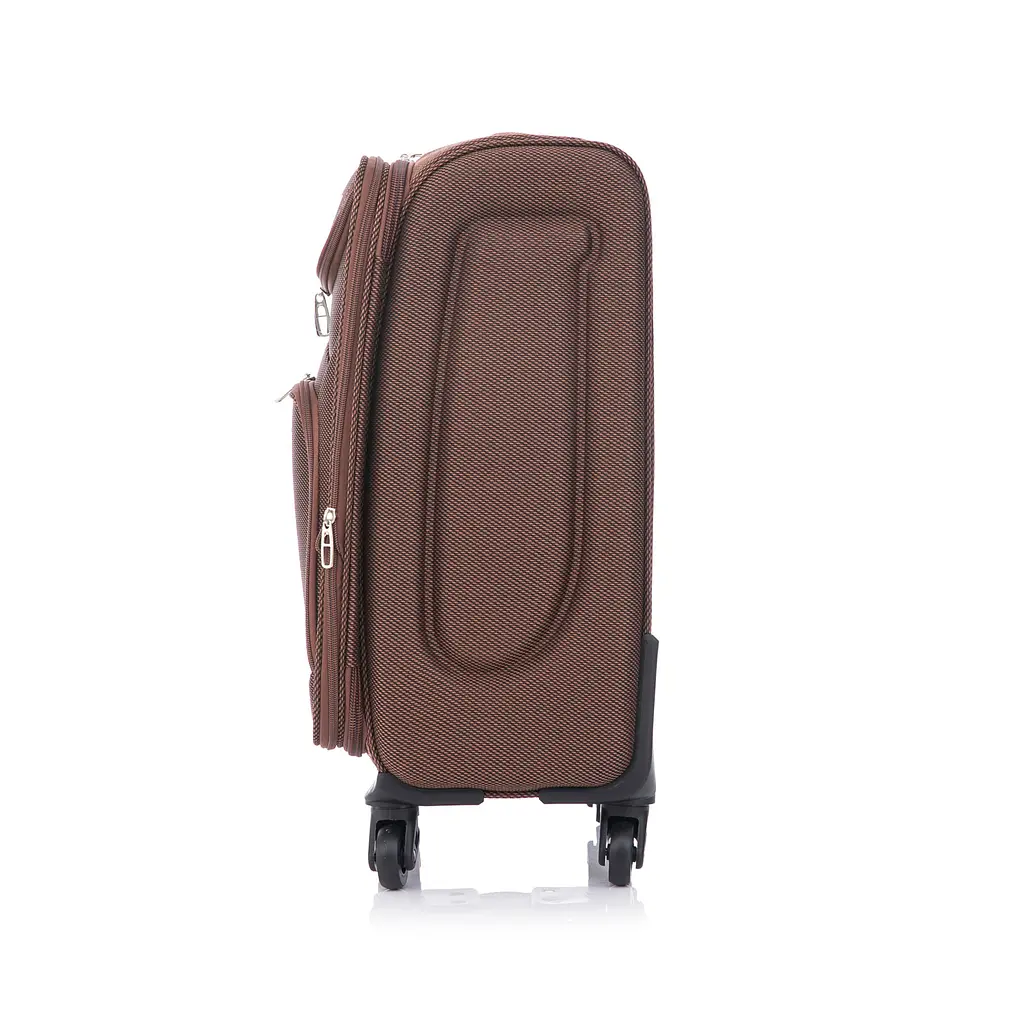 Валіза Semi Line 20 дюймів (S) дюймів (S) 47+5 л коричневий T5960-1 58x37x25.5 см ручна поклажа розширювач - фото 4