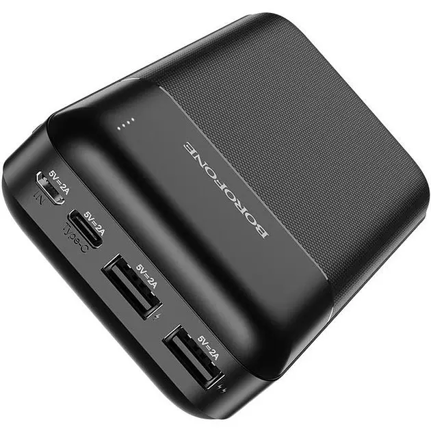 Портативная батарея Borofone BJ16A Cube 20000 mAh черная - фото 3