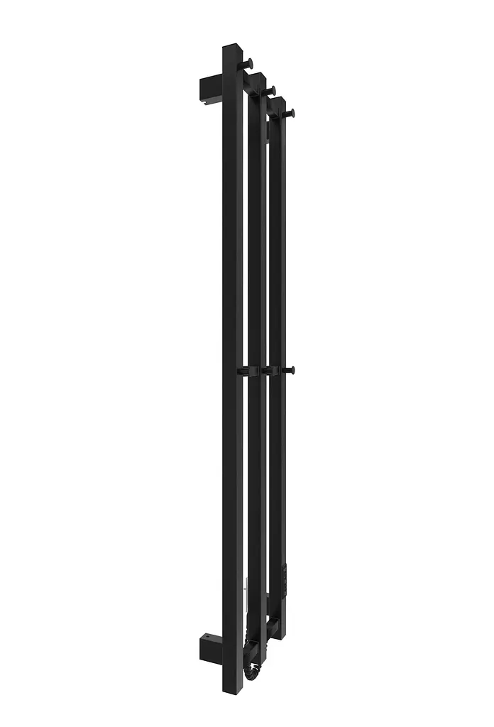Електрична рушникосушарка HF Slim 1170x250 black matte 3.164.045613.BM, Чорний матовий, нижнее, Електронний - фото 3