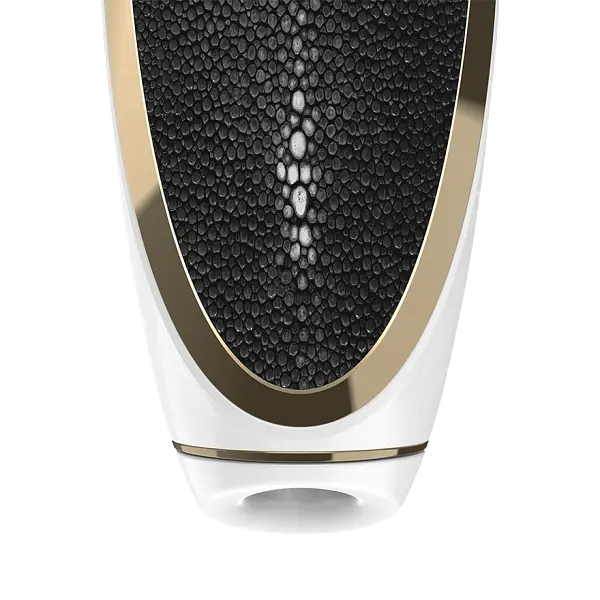 Стимулятор Satisfyer Luxury Haute Couture Люксовий вакуумний клітора, 19.3х5.4 см чорний - фото 4