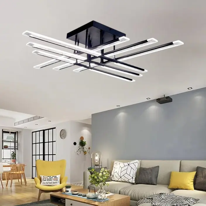 Стельова Led люстра Art X8661-12BK - фото 3