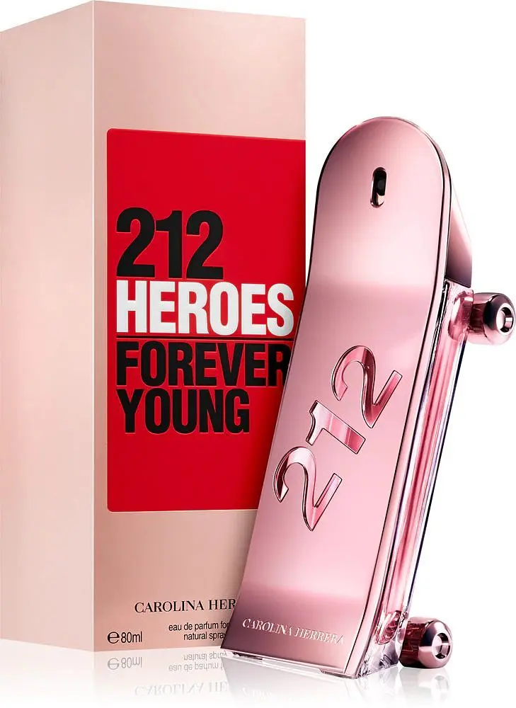 Оригінал Carolina Herrera 212 Heroes For Her 80 мл Парфумована вода - фото 2