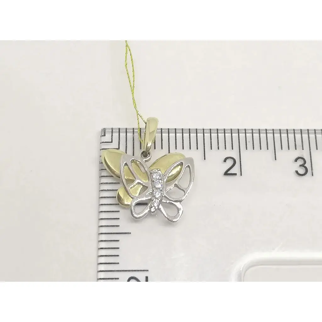 Золота підвіска Sova jewelry house з фіанітами. 3190243 - фото 4