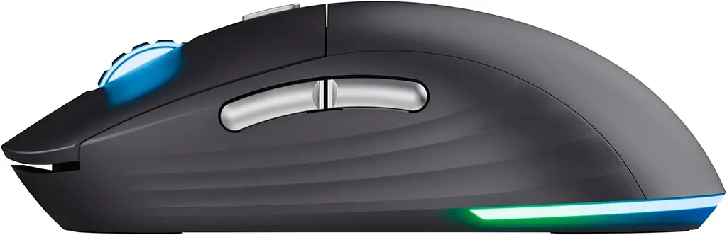 Компьютерная мышь Trust GXT 926 REDEX II WL/USB-A/USB-C черный teh0013994 - фото 4