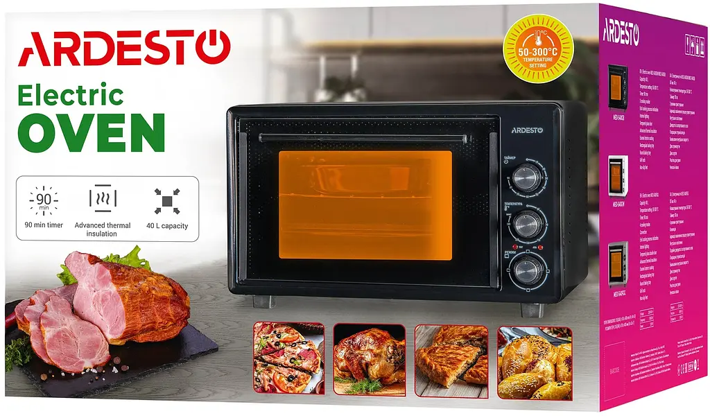 Электрическая печь Ardesto MEO-S40FGG - фото 10