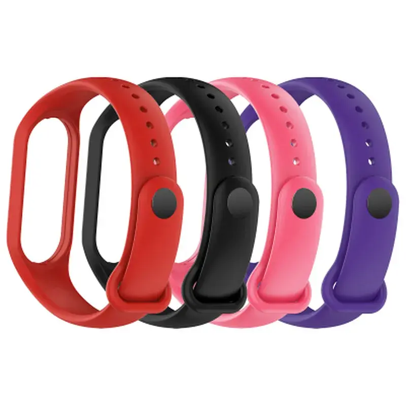 Ремінець до фітнес браслета Armorstandart комплект 4шт Xiaomi Mi Band 7/6/5 Sport (ARM87048)