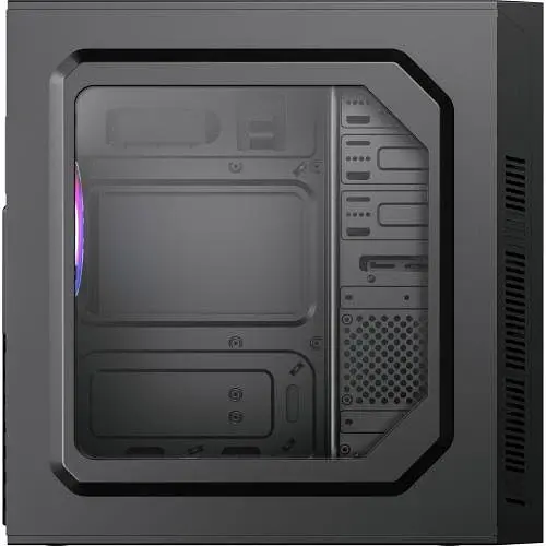 Корпус GameMax MT525-2U3TYC Black без БЖ Mid Tower ATX / Micro ATX / Mini ITX 2хUSB 3.0 Type-C 3x120mm 417x200x425 мм (MT525-2U3TYC-3FAN) - фото 3