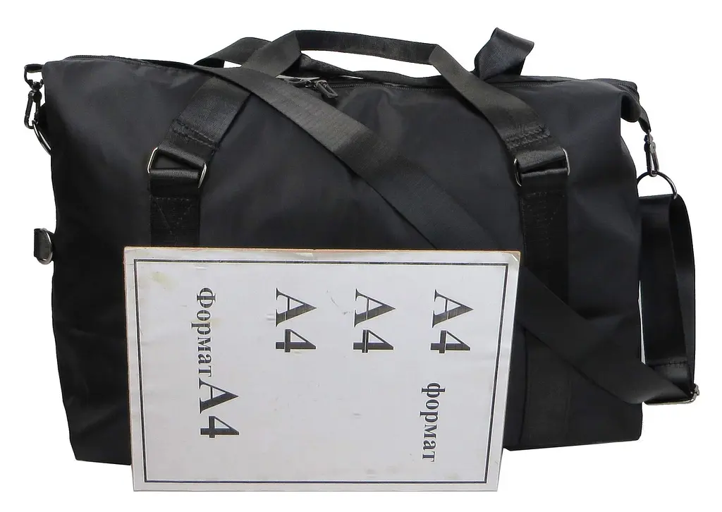Сумка дорожня спортивна Fashion Sport 30L Чорна - фото 10