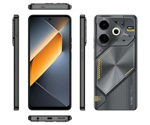 Смартфон Tecno Pova 6 Neo LI6 8/256GB Speed Black (4894947021022) - фото 6