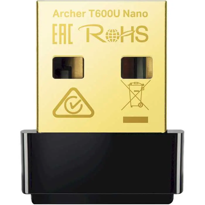 WiFi-адаптер TP-Link Archer T600U Nano USB 2.0 Wi-Fi 5 (AC) (Archer T600U Nano)