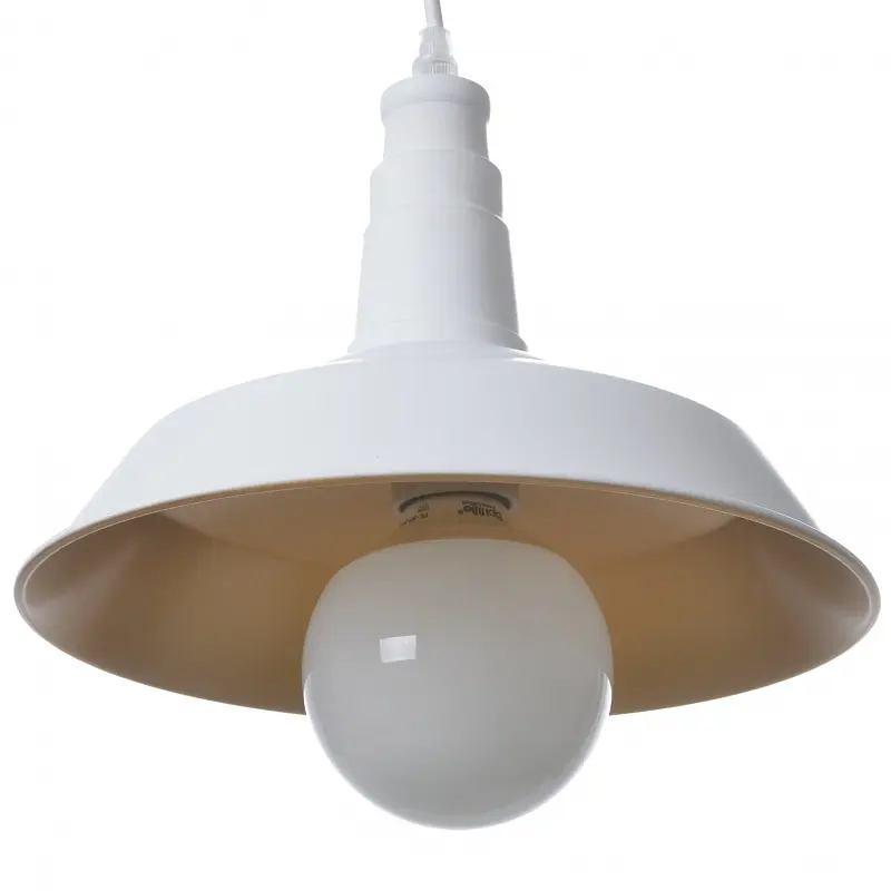 Люстра подвесная Brille лофт для кухни E27 60W WH (BL-221S/1) - фото 5