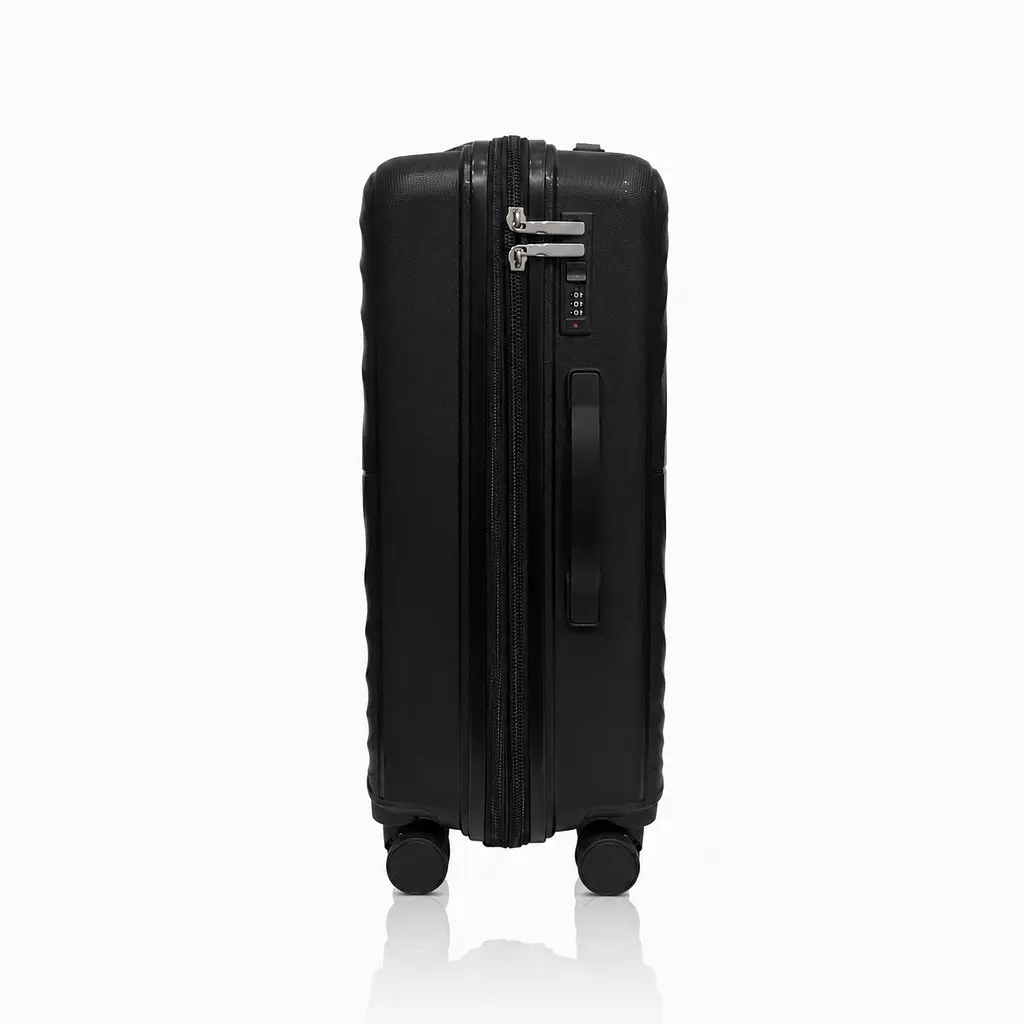Валіза з розширенням Madisson 42203 середня 68л чорна (42203-M-Black) - фото 3