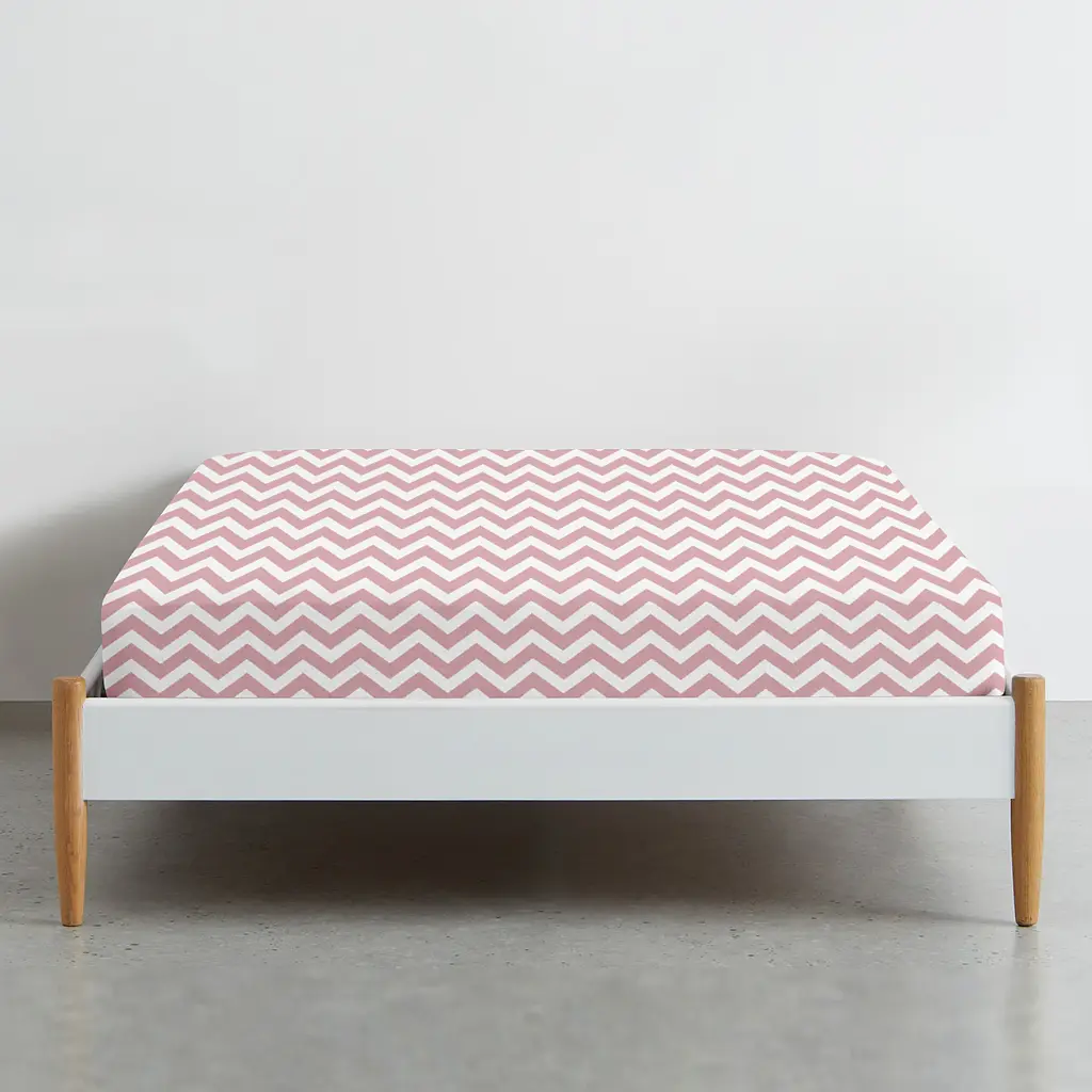 Простирадло на резинці 160х200 ROSE ZIGZAG COSAS (4822052148426) - фото 2