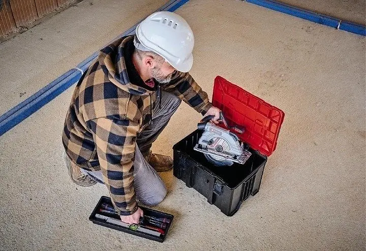 Ящик модульний для інструменту E-Case M, 33х44.4х29.5см, пластик Einhell hoz0012876 - фото 4