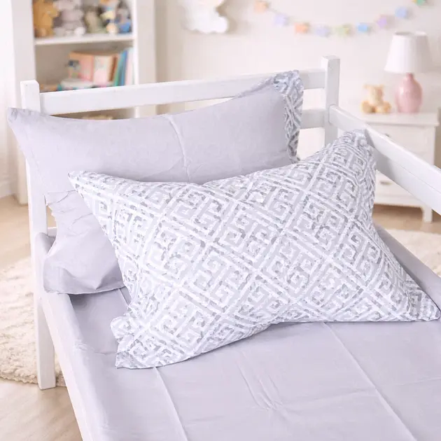 Дитяча постільна білизна JUNIOR Poplin geometry grey (2200012797396) - фото 3