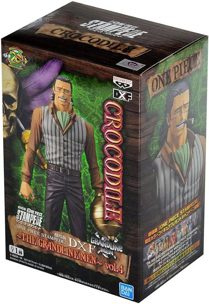 Коллекционная фигурка Bandai THE GRANDLINE MEN One Piece Crocodile Ван Пис Крокодайл 16 см B OP GM CC - фото 4