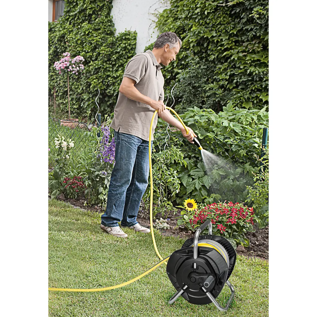 Настенная катушка для шланга Karcher HR 4.525 со шлангом PrimoFlex 1/2" 25 м (2.645-281.0) - фото 5