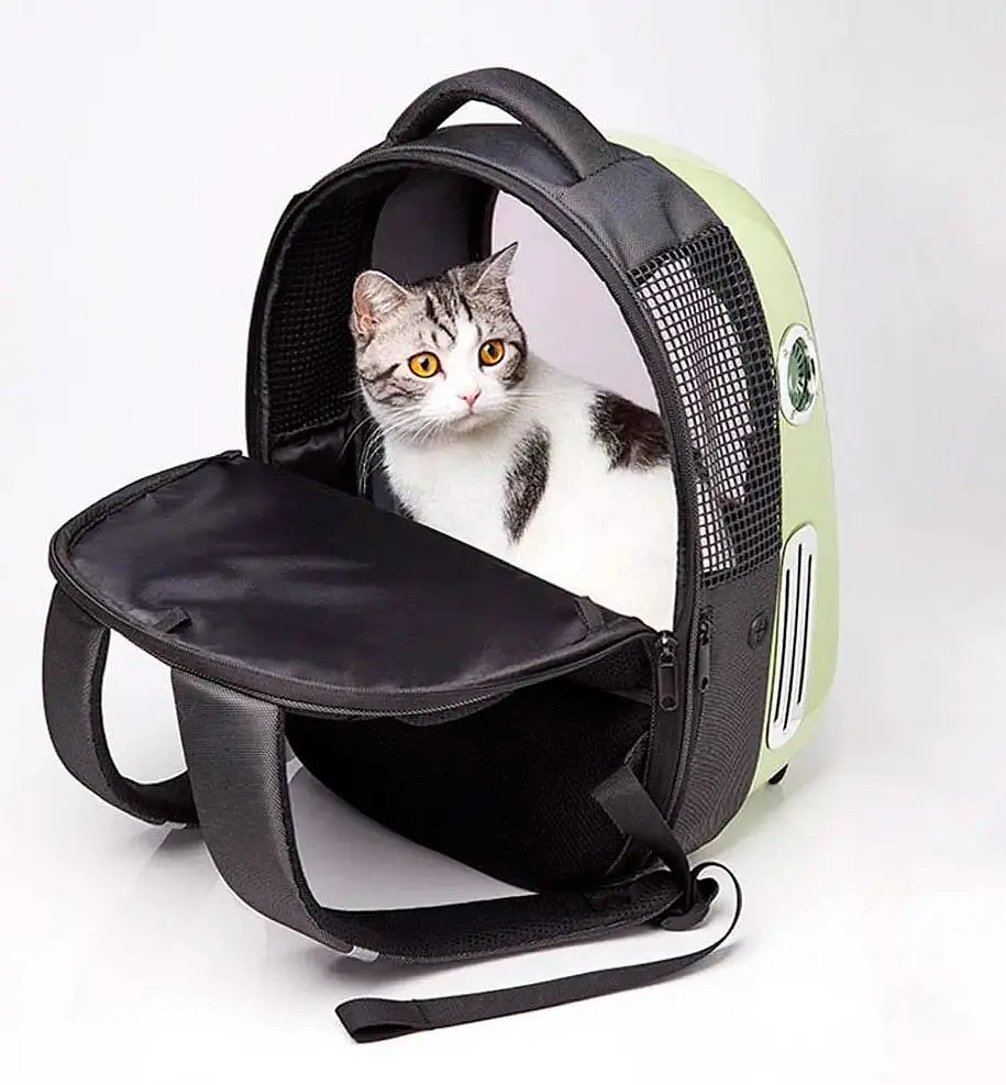 Рюкзак для перенесення Petkit Breezy2 Smart Cat Carrier Green (P7701-G) [85165] - фото 6