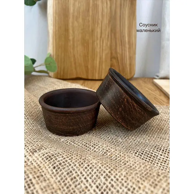 Столовий сервіз керамічного (глиняного) посуду для млинців на 6 осіб - фото 8