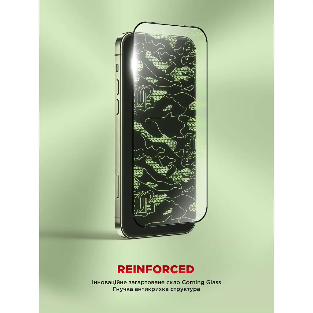 Скло захисне Armorstandart Corning Black Icon Apple iPhone 18 Pro (ARM92165) - фото 2