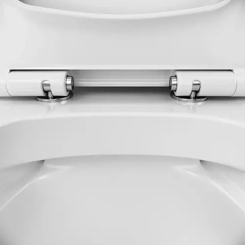 Унітаз-компакт AM.PM Gem без обідка з сидінням мікроліфт white CGA8601SC - фото 9