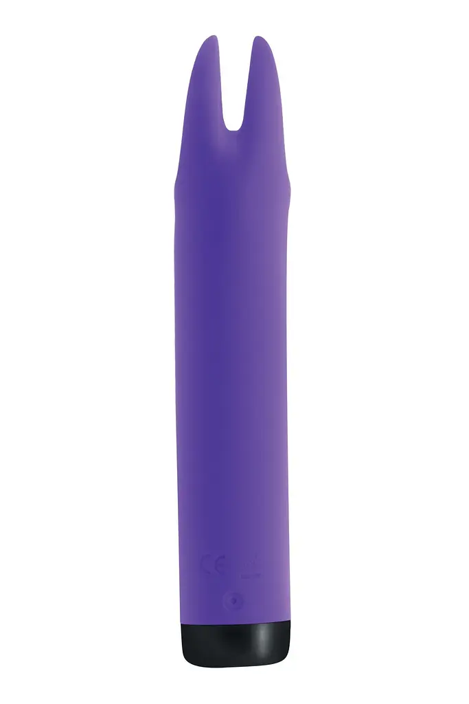 Вібратор S Pleasures Bullets Amethyst, фіолетовий, з двома відростками, 10 режимів, діаметр 2,8 см - фото 3