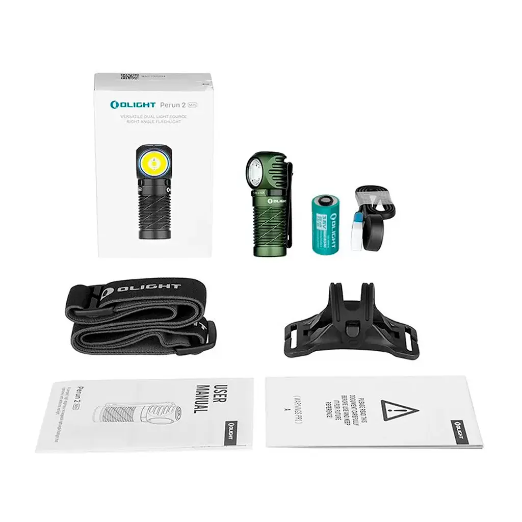 Ліхтар Olight Perun 2 Mini OD Green (0.0000.0752) - фото 9