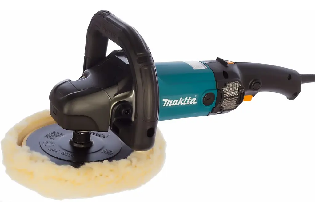 Шліфмашина полірувальна Makita 9237CB (1200 Вт, 165/180 мм, 600-3200 хв-1) - фото 3