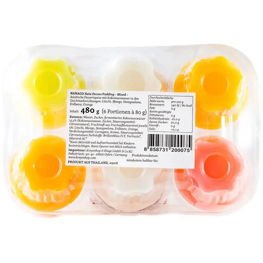 Пудинг Nanaco асорті 480 г (10728) - фото 2