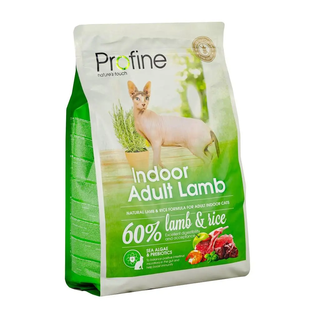 Сухий корм Profine Indoor для кішок, що живуть у приміщенні, з ягнятиною та рисом, 2 кг - фото 5