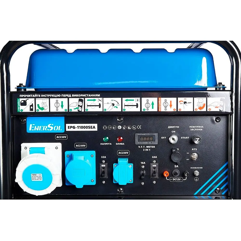 Генератор бензиновий 10 кВт EnerSol EPG-11000SEA (41-00472) - фото 7