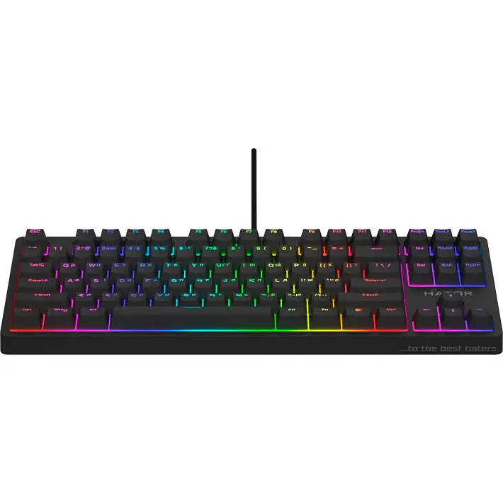 Клавіатура Hator Rockfall 2 TKL Optica Black USB Black (HTK-730) [92167] - фото 2