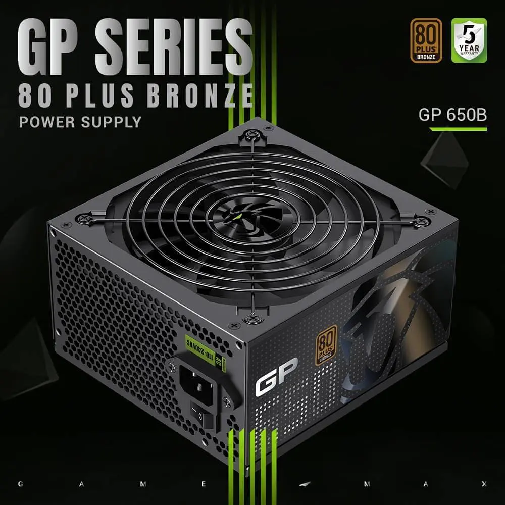 Блок живлення GameMax GP 650B 650W 80+ Bronze (GP 650B) - фото 7