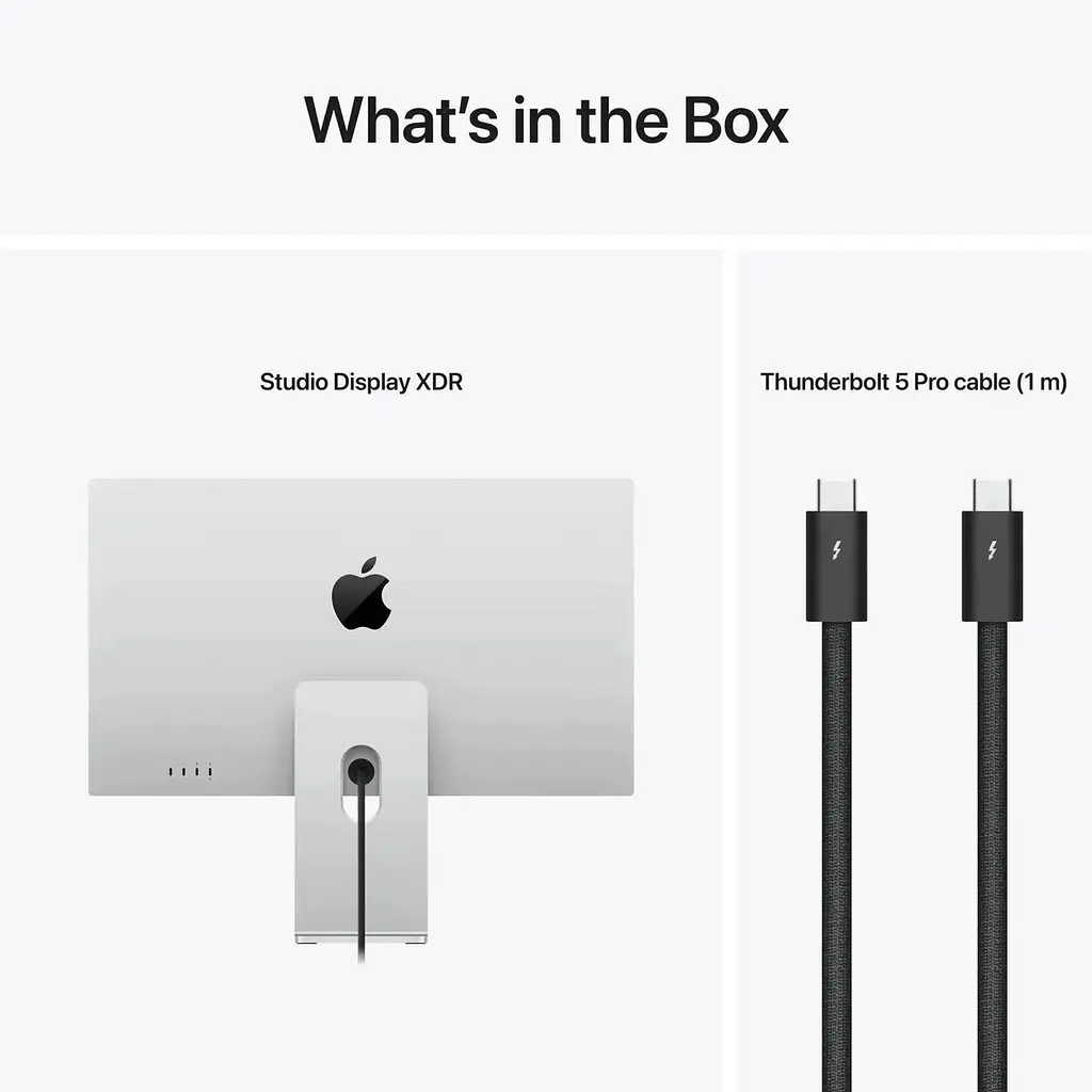 Монітор Apple Studio Display XDR Nano-texture glass VESA mount adapter (MFEQ4) - фото 9